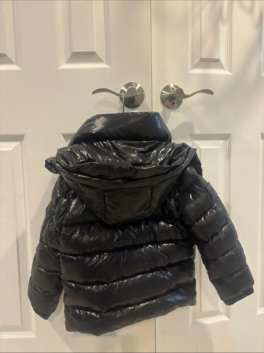 SAM. Kids Black Puffer Jacket